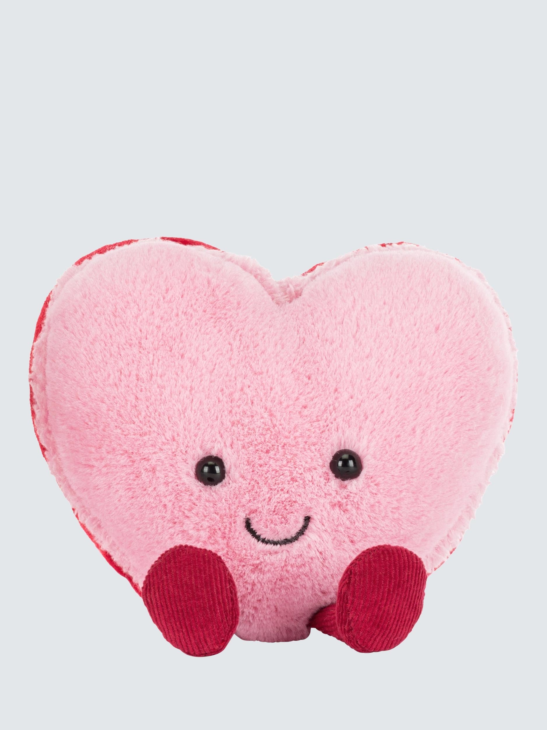 Cute Heart-Shaped Plush Toy – Soft Cuddly Love Gift for Kids & Special Occasions