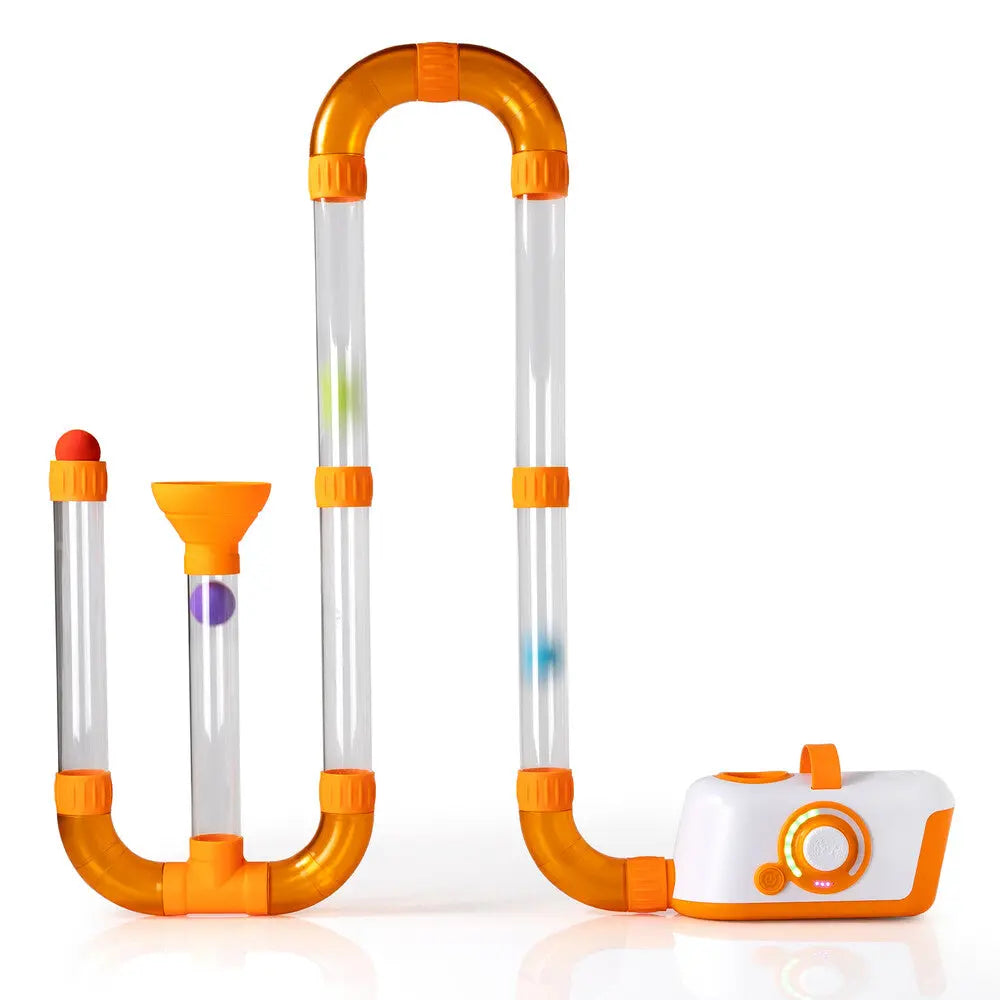 Air-Powered STEM Tube Toy – Interactive Ball Launcher & Learning Playset for Kids