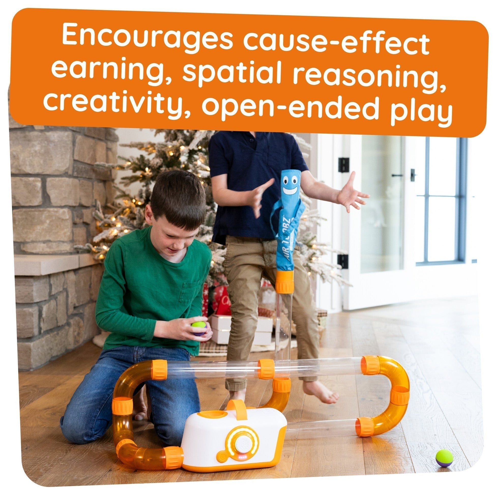 Air Toobz™ Whirly & Ball Expansion Pack – Air-Powered STEM Play Balls & Attachments