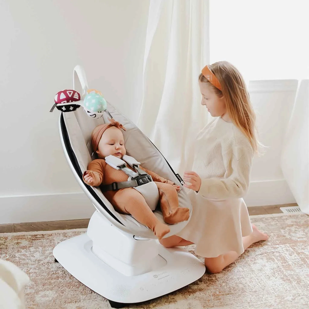 4Moms Mamaroo 5 Multi Motion Baby Swing Rocker - Grey