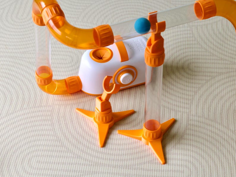 STEM Air-Powered Tube Building Set for Kids – Educational Airflow Construction Toy (Ages 3–8+)